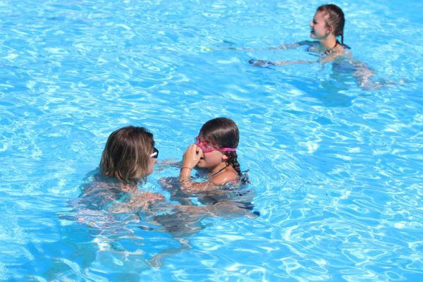The swimming pool