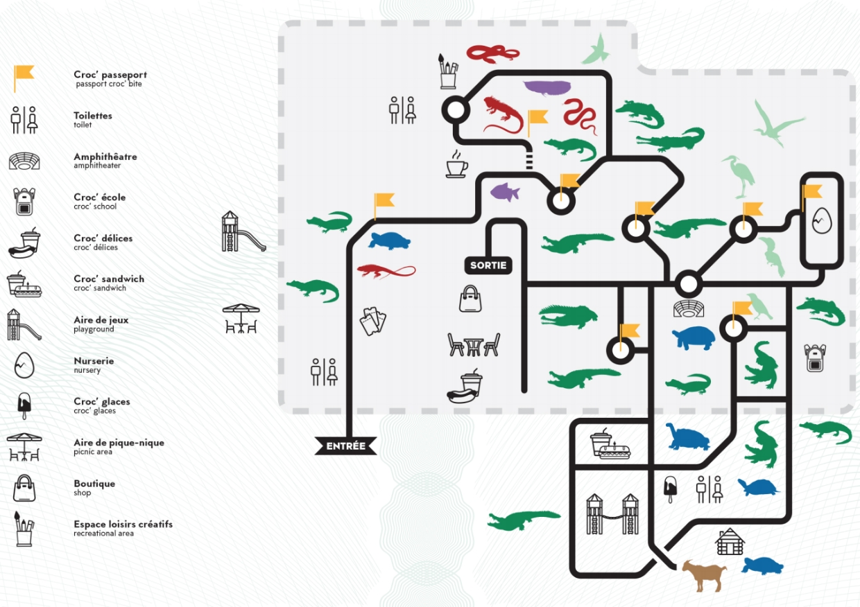 Plan visite ferme aux crocodiles