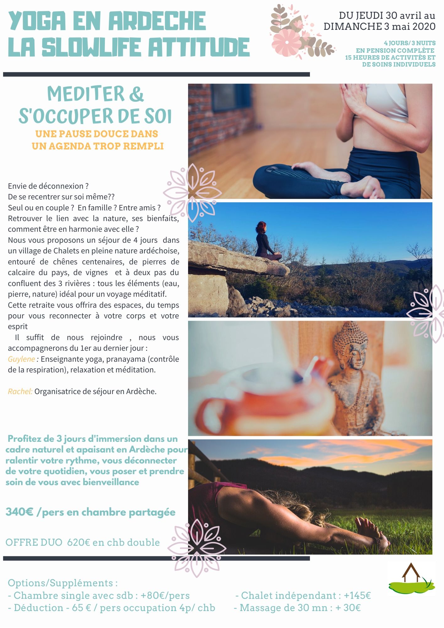 programme yoga Yoga ardèche